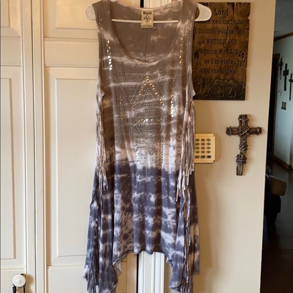 Fringe Aztec top - Picture 3 of 3